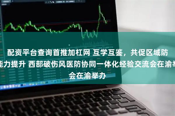 配资平台查询首推加杠网 互学互鉴，共促区域防治能力提升 西部破伤风医防协同一体化经验交流会在渝举办